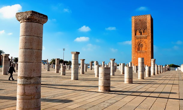 Hassan Tower in Rabat
